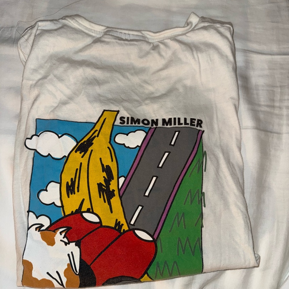 Simon Miller Auto Club White T-Shirt